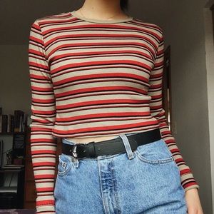 brandy melville striped top